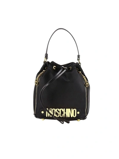 Shop Moschino Handbag Shoulder Bag Women  Couture In Black