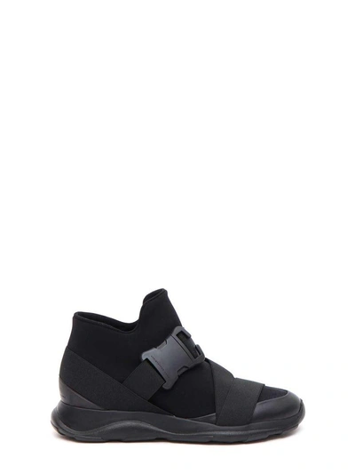 Shop Christopher Kane High-top Slip-on Sneaker In Black