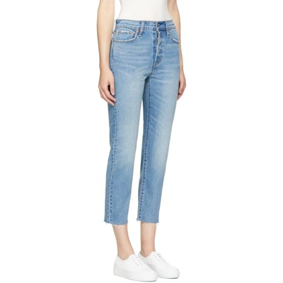 Shop Levi's Blue Wedgie Straight Jeans