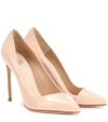 FRANCESCO RUSSO PATENT LEATHER PUMPS,P00270066