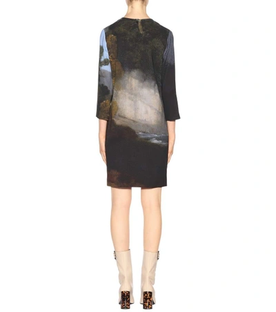 Shop Stella Mccartney Printed Dress In Multicoloured