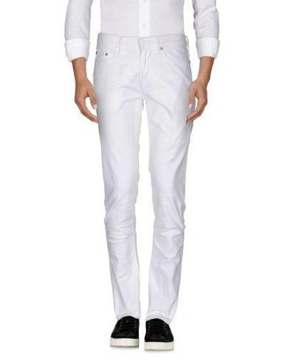 Shop Neil Barrett Jeans In White