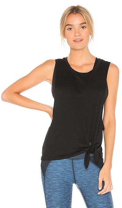 Shop Beyond Yoga All Tied Up Racerback Tank In Black