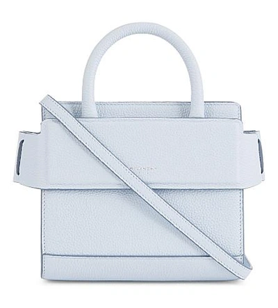 Givenchy Horizon Nano Leather Cross-body Bag In Baby Blue