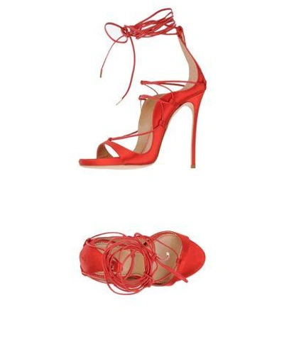 Shop Dsquared2 Sandals In Red