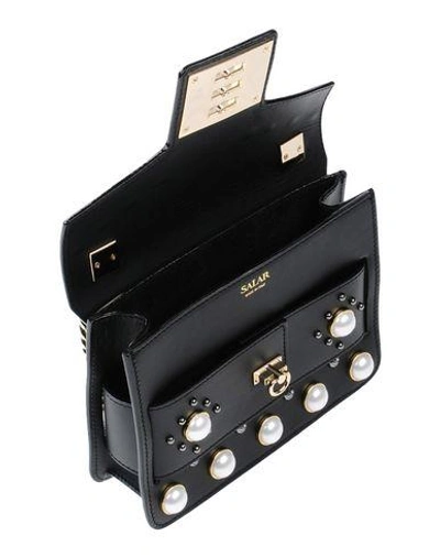 Shop Salar Handbags In Black