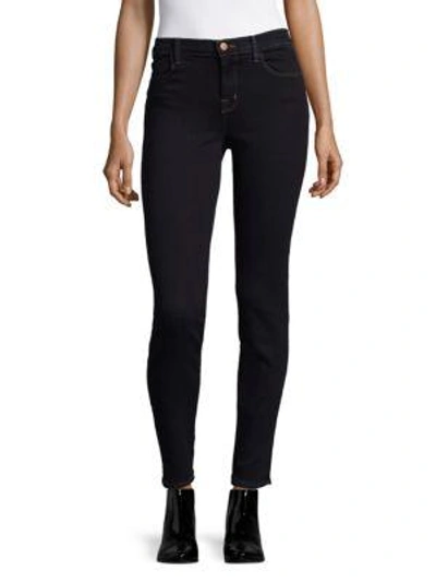 J Brand Mid-rise Skinny Capri Jeans In Metropolit
