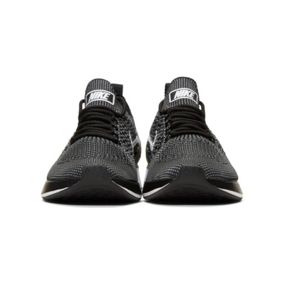 Shop Nike Black Air Zoom Mariah Flyknit Racer Sneakers