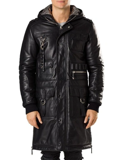 LEATHER PARKA "HONOR"