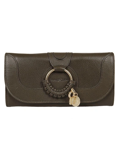 Shop See By Chloé See By Chloe Hana Continental Wallet In Brown