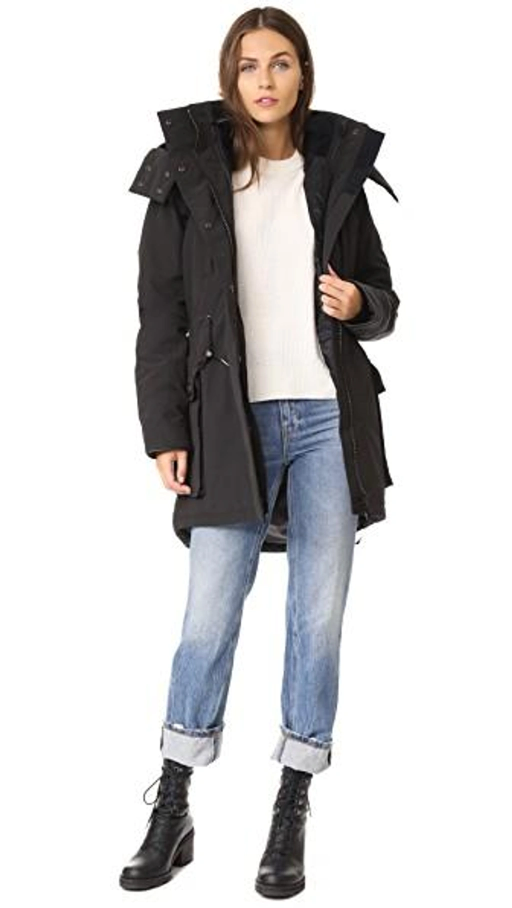 Canada Goose Perley Waterproof 675 fill power Down 3 in 1 Parka In Black ModeSens