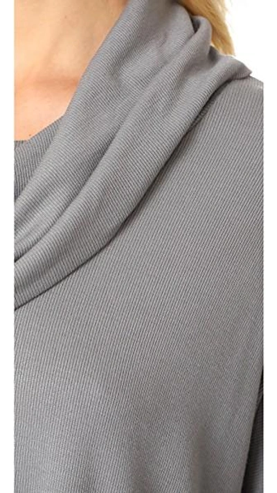 Shop Bb Dakota Hogen Top In Charcoal Grey