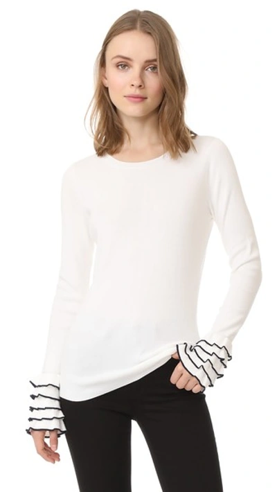 Club Monaco Lillyvel Sweater In White