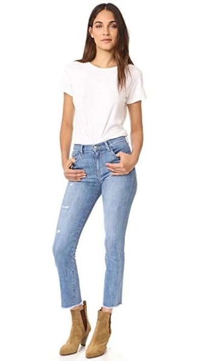 Shop Siwy Jackie High Rise Slim Straight Jeans In The Look Of Love