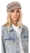 Eugenia Kim Elyse Cashmere Military Hat In Mink