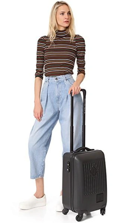 Shop Herschel Supply Co Trade Carry On Suitcase In Black
