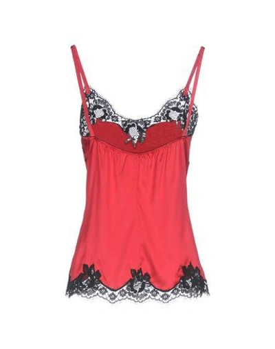 Dolce & Gabbana Cami In Red