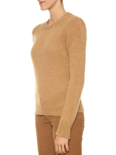 Shop Dondup Knitted Pull In Beige