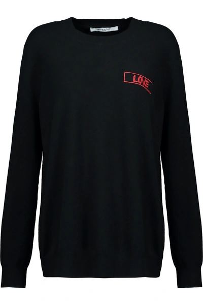 Givenchy Embroidered Cashmere Sweater