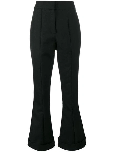 Shop Jacquemus Le Pantalon Nino Trousers In Black
