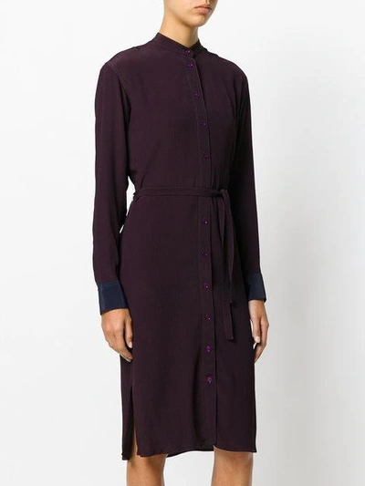 Shop Paul Smith Shirt Dress With Waist Tie