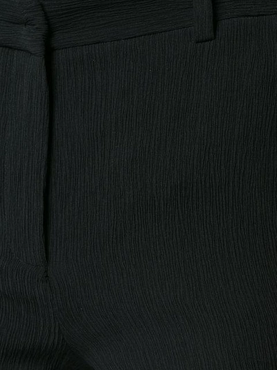 Shop Vionnet Semi-sheer Trousers In Black