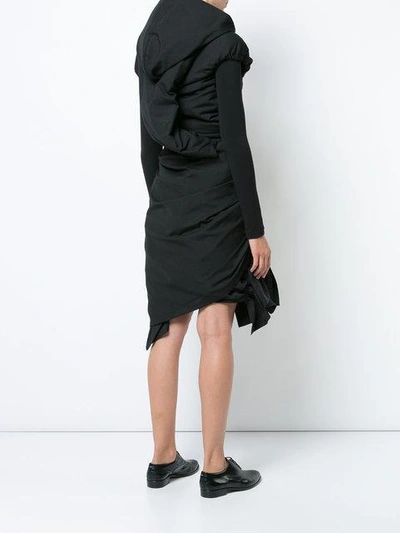 Shop Yohji Yamamoto Domett Gathered Jacket