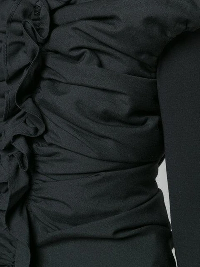 Yohji Yamamoto Domett Gathered Jacket | ModeSens