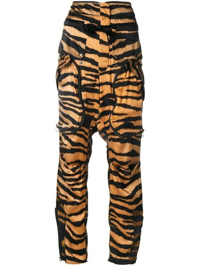 Faith Connexion Tiger Print Trousers | ModeSens