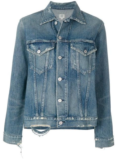 Shop Citizens Of Humanity Denim Jacket In Blue