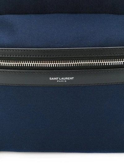 Shop Saint Laurent Classic City Backpack In Blue