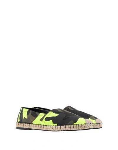 Shop Valentino Espadrilles In Yellow