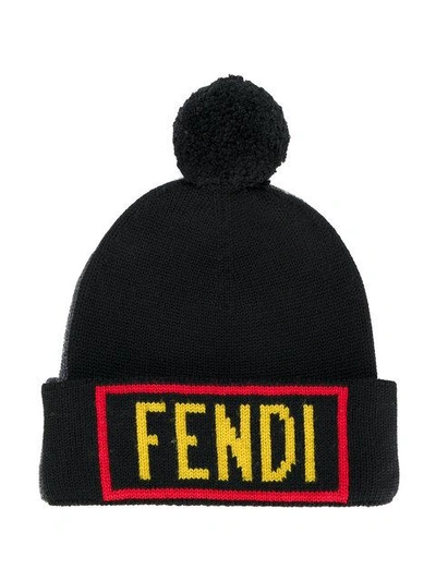 Shop Fendi Think Bobble Hat