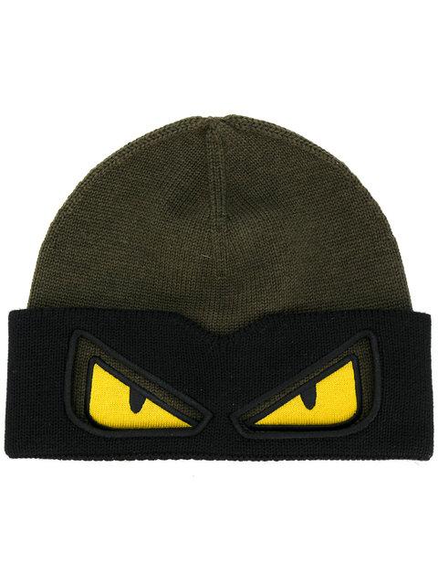 fendi bag bugs beanie