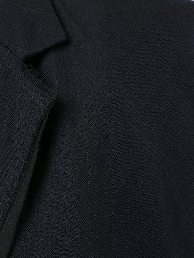 Pre-owned Comme Des Garçons Jacket Lapel Dress In Blue