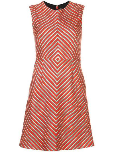 Shop Diane Von Furstenberg Sleeveless Tailored Shift Dress