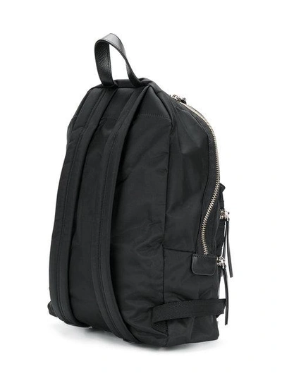Marc Jacobs Biker Nylon Backpack - Black In Black/silver | ModeSens