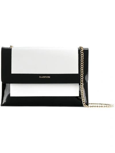 Shop Lanvin Mini Sugar Shoulder Bag - Black