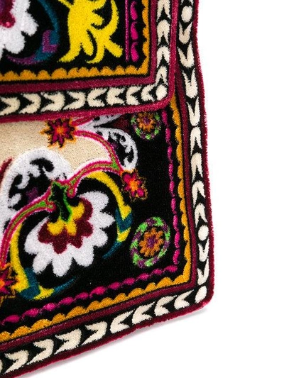 Shop Etro Folk Print Shoulder Bag - Multicolour