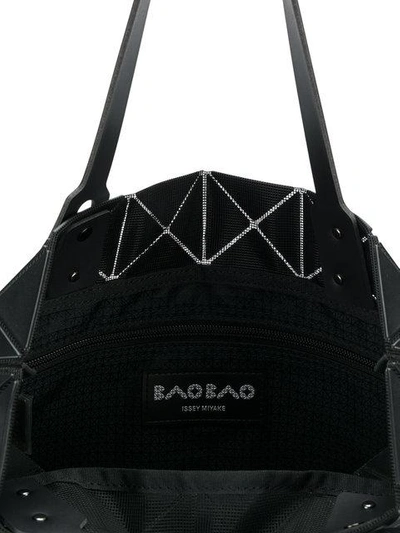 Shop Bao Bao Issey Miyake Large Lucent Tote Bag - Black