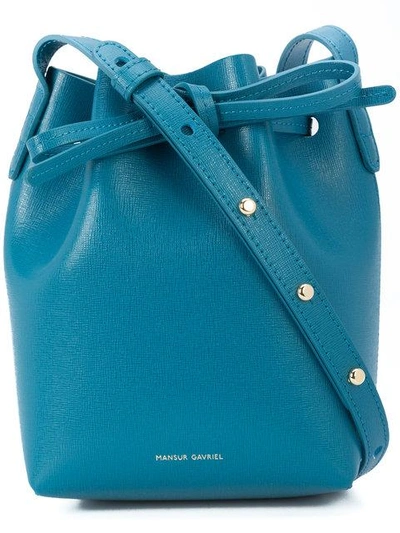 Shop Mansur Gavriel Mini Bucket Bag