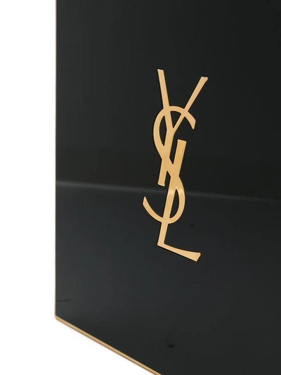 Shop Saint Laurent Tuxedo Box Bag In Black