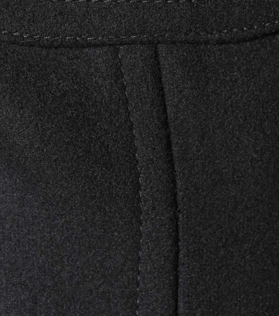 Shop Jacquemus Wool Coat In Llack
