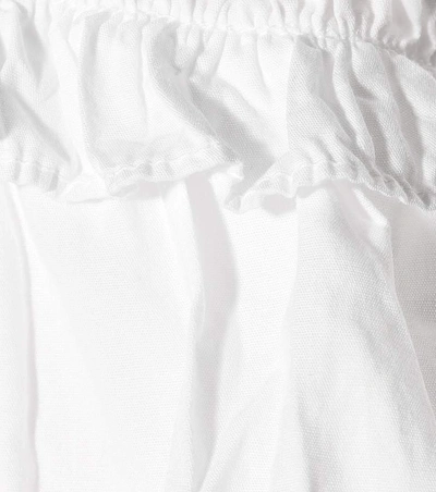 Shop Velvet Darvine Cotton Top In White