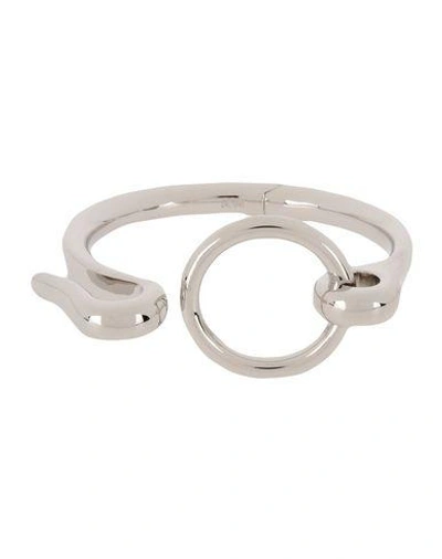 Shop Alexander Wang Bracelet In Silver