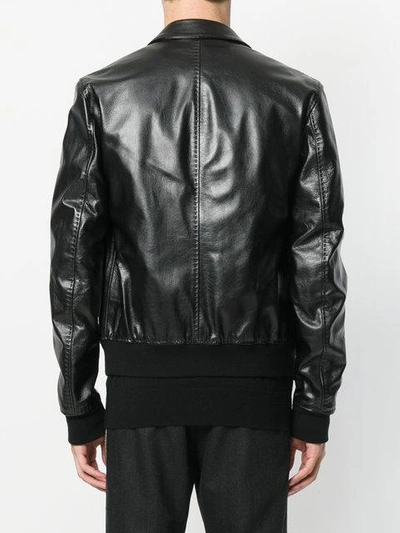 Shop Dolce & Gabbana Bomber Jacket In Black