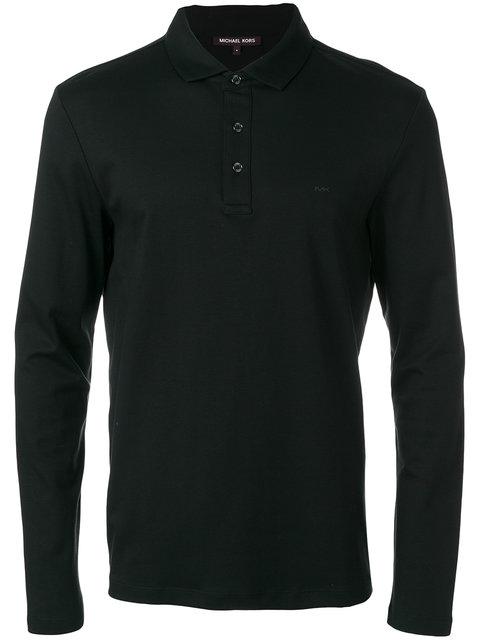 michael kors long sleeve polo