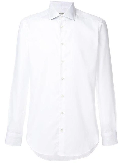 Shop Etro Slim-fit Shirt In White