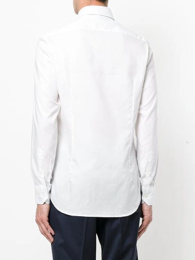 Shop Etro Slim-fit Shirt In White