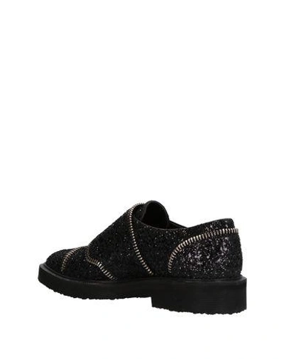 Shop Giuseppe Zanotti Loafers In Black